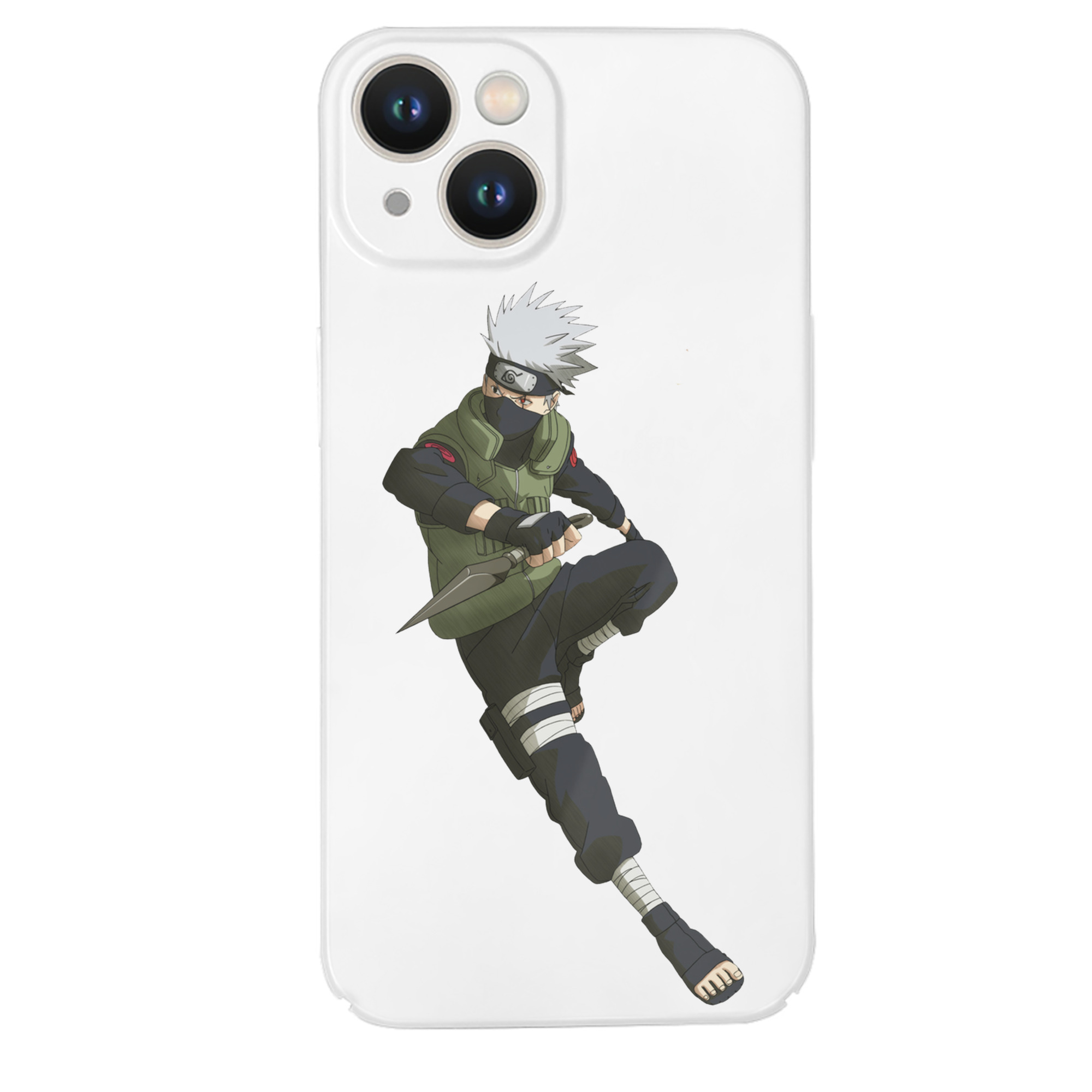（画像用） NARUTO -ナルト- はたけ カカシ Hatake Kakashi 【iPhone 14シリーズ対応】ハードケース